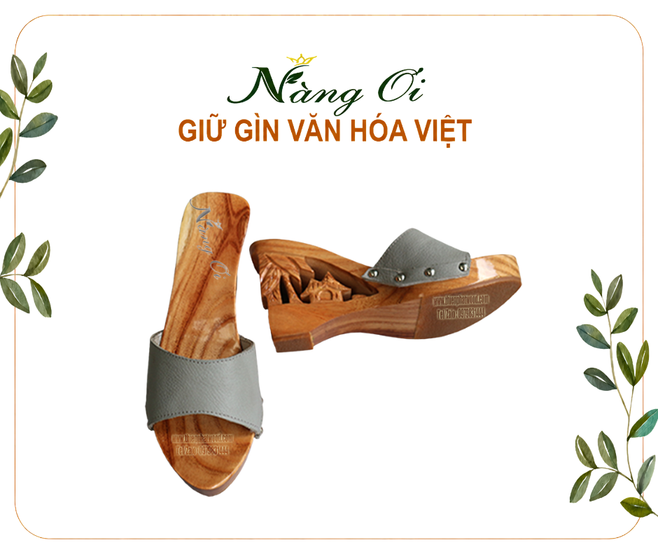 guốc mộc nữ